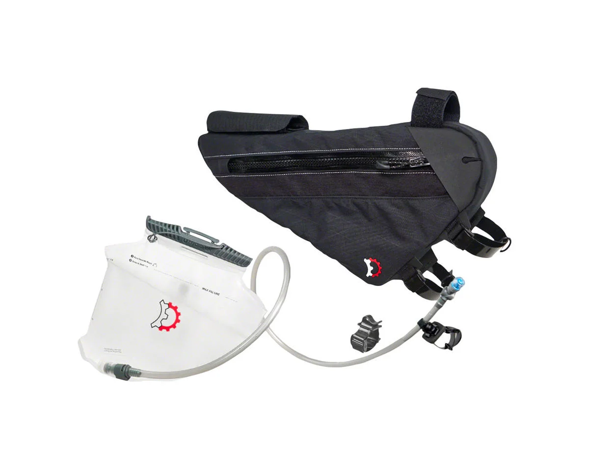 Revelate Designs Sandur Frame Bag & Hydration Bundle (Black) (S)